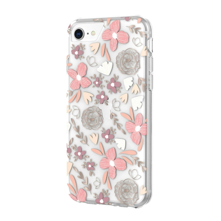 onn. Phone Case for iPhone 6/6s/7/8/SE - Tropical Pink