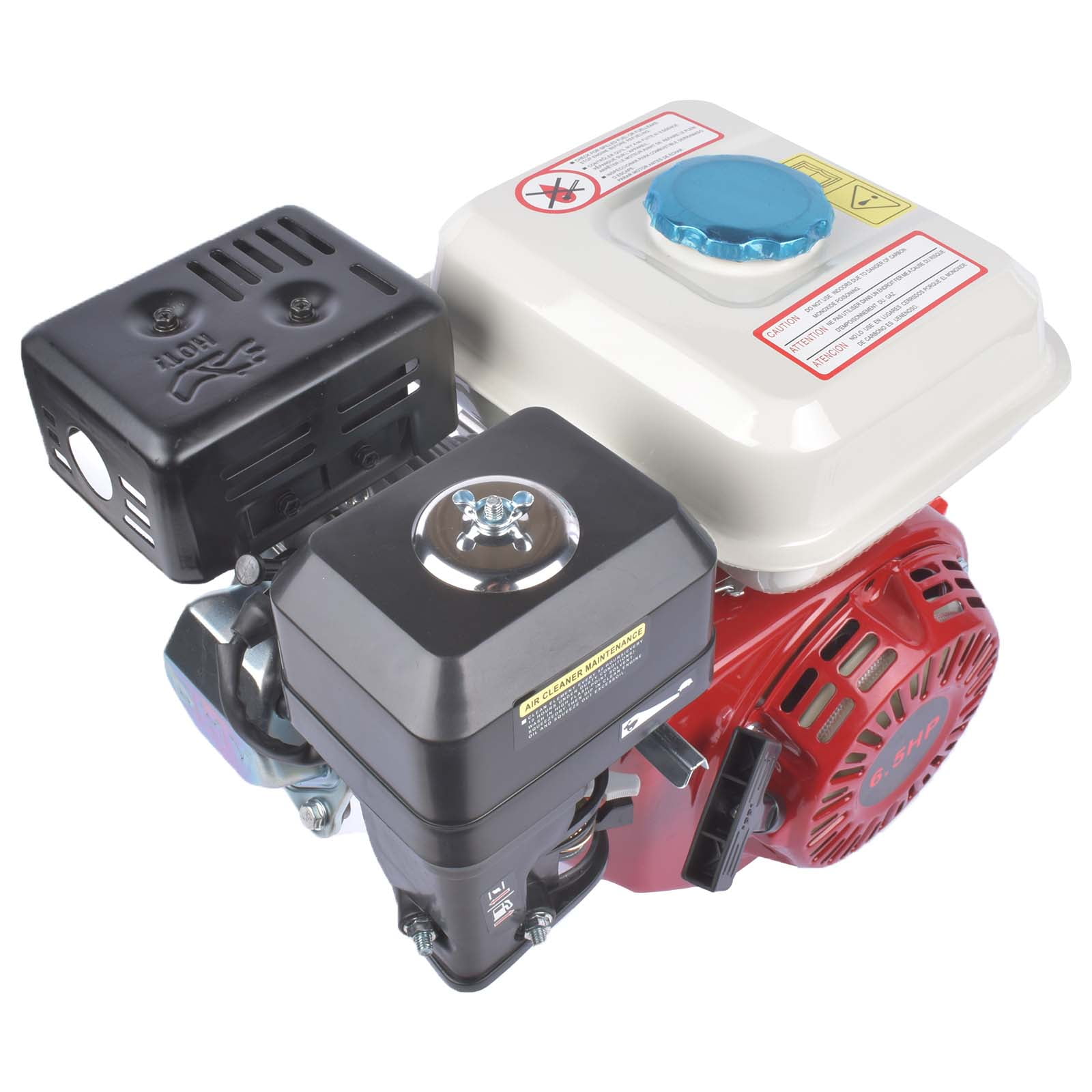 GELUOXI 6.5HP 160cc Gas Engine 4-Stroke OHV Air Cooled for Industrial and Agricultural Equipment