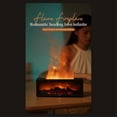 thumbnail image 2 of Flame Aroma Diffuser Fireplace Essential Oil Diffuser Air Humidifier Cool Mist Difusor with Realistic Fire Night Light A, 2 of 5