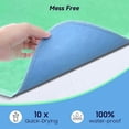 thumbnail image 3 of 6 Pack 24” x 24” Extra Heavy Absorbency Washable Underpads, Waterproof Nursing Pads Incontinence Bed Pads, Reusable Washable Pee Pads for Dogs, Diaper Changing & Adults, Washable Puppy Pads, 3 of 6