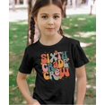 thumbnail image 4 of Sixth Grade Crew Shirt for Girls Colorful Vintage Retro Back to School Graphic T-Shirt for Kids and Adults Black Shirt Youth Small, 4 of 5