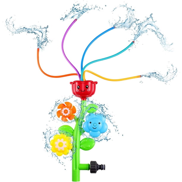 360° Arroseur de Jardin Plastique Arroseur de Pelouse Automatique à