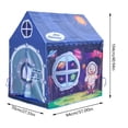 thumbnail image 3 of XZNGL Tentes pour Enfants Maisons de Jeu d'Intérieur Tente pour Enfants Maison Spatiale d'Intérieur Tente Bricolage pour Enfants Tente de Jeu Maison de Jeu pour Enfants Tentes de Jeu pour Enfants Maison de Jeu pour Enfants Extérieur Maison de Jeu Extérieure, 3 of 9