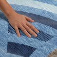 thumbnail image 3 of Addison Rugs Mayfield Premium Machine Washable Transitional Mid-century Modern Denim Rectangle Rug, 3' x 5', 3 of 8