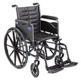 thumbnail image 1 of Silla de ruedas Invacare Tracer EX2 para adultos | Plegado estándar | Asiento de 50 cm | Reposapiés y brazos completos, 1 of 5