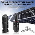 thumbnail image 2 of 44Pcs Solar Panel Connectors 1000V 30A IP67 Waterproof with Spanners for PV Systems, 2 of 5