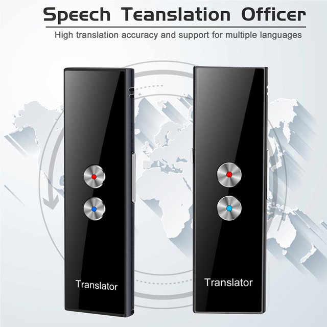 ziyahi Traducteur de Voix Intelligent Portable Traducteur Interactif de Discours en Temps Réel Traduction Bluetooth
