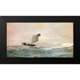 thumbnail image 2 of Homer, Winslow 14x9 Black Modern Framed Museum Art Print Titled - Blown Away, 2 of 5