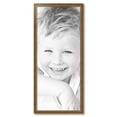 thumbnail image 2 of ArtToFrames 17" x 40" Muted Gold Glow Picture Frame, 17x40 inch Gold MDF Poster Frame (WOM-4680),  Pack, 2 of 8