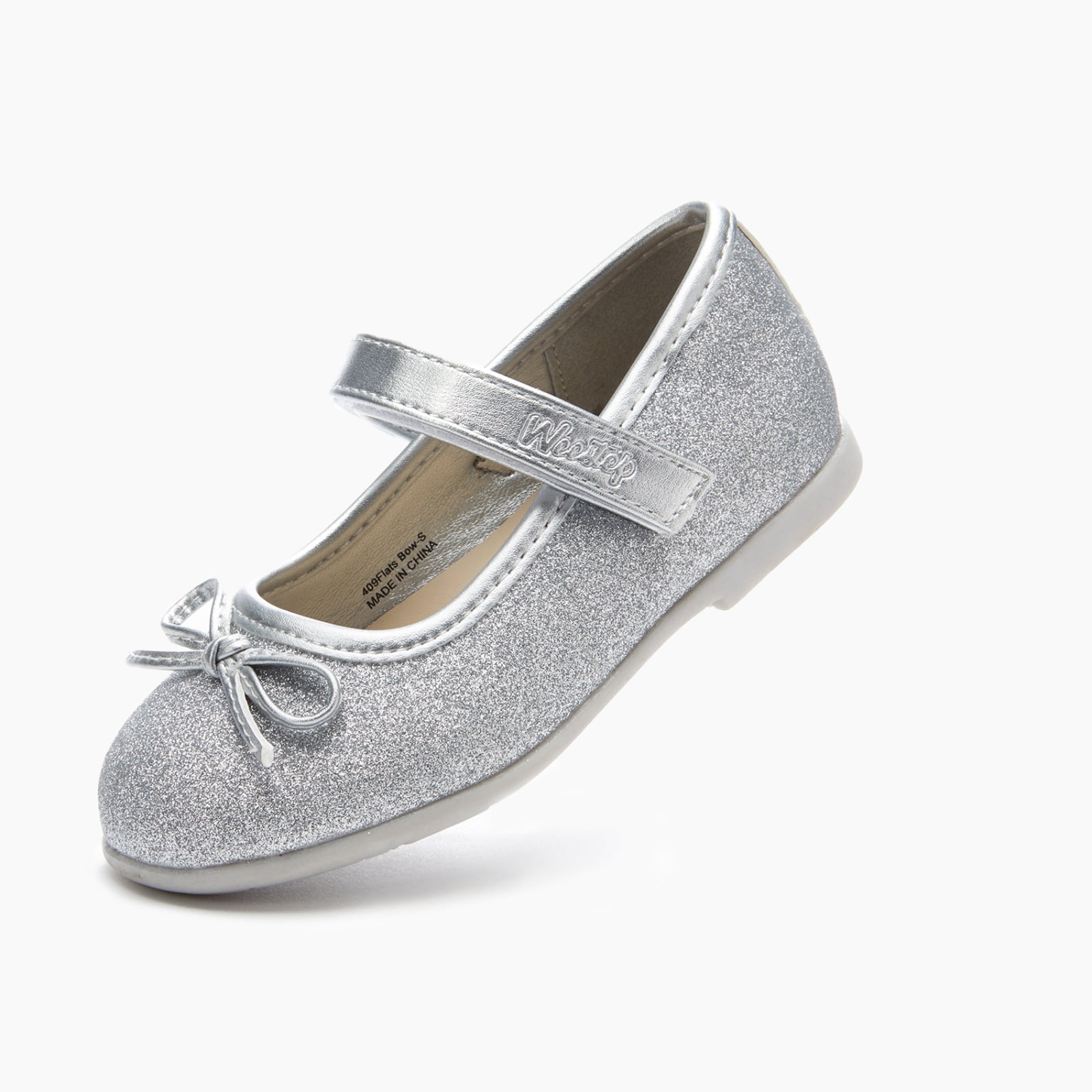 BabyWalker Mary-Jane ballerina shoes - Silver