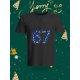 thumbnail image 1 of Funny 67 Number Christmas Element Printed Unisex T-Shirt Fashion Casual Top with Festive Atmosphere, 1 of 6