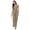 Beige, variant on Printed Jumpsuits For Women, Sleeveless, Front Cut Out Style Jumpsuit