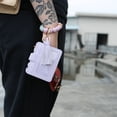 thumbnail image 3 of Cartera de moda Sunnimix Llavero Soporte borla lavanda, 3 of 6