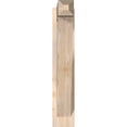 thumbnail image 2 of Ekena Millwork 5.50"W x 22"D x 30"H Traditional Smooth Craftsman Outlooker, Douglas Fir, 2 of 4