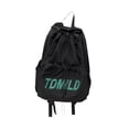 thumbnail image 4 of TISHITA Sac à Dos à Cordon Grande Capacité Mode Sac de Sport pour Gym Magasinage Extérieur Noir, 4 of 8