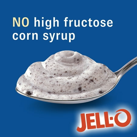 (4 pack) (4 Pack) Jell-O Instant Oreo Cookies 'n Cream Pudding & Pie Filling, 4.2 oz Box