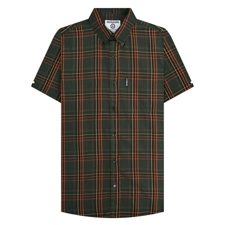 Lambretta Mens SS25 Checked Shirt