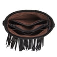 thumbnail image 5 of Montana West Women's Western Style Crossbody Bag Chic Purse for Fashionable Outings, Black, 5 of 7
