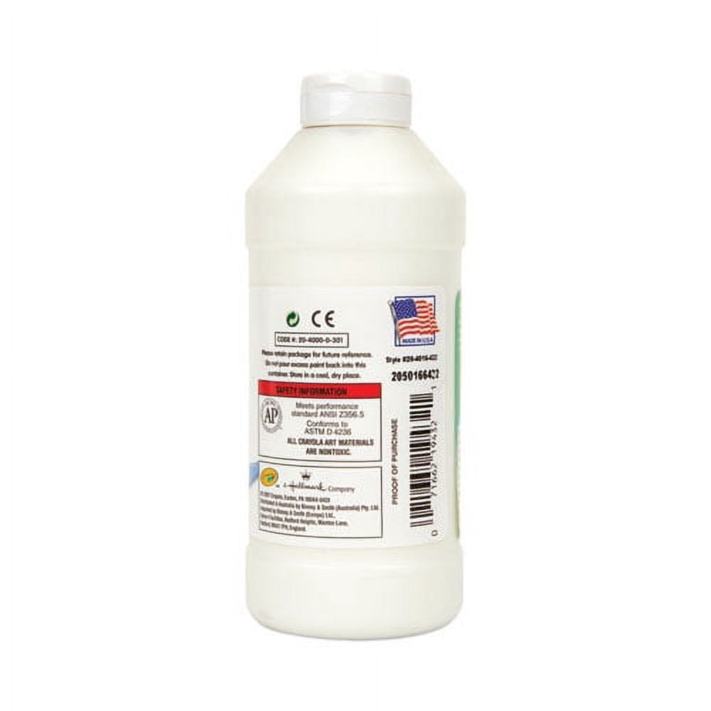 Portfolio Series Acrylic Paint, Titanium White, 16 oz Bottle | Bundle of 2