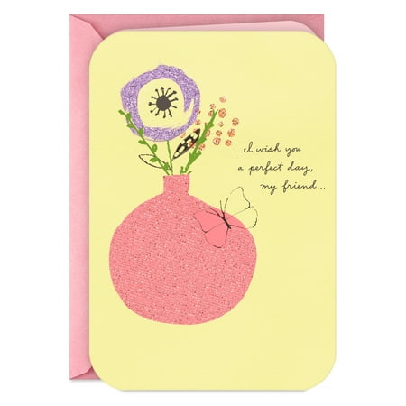 Hallmark Birthday Card for Friend (Wishing You a Perfect Day)