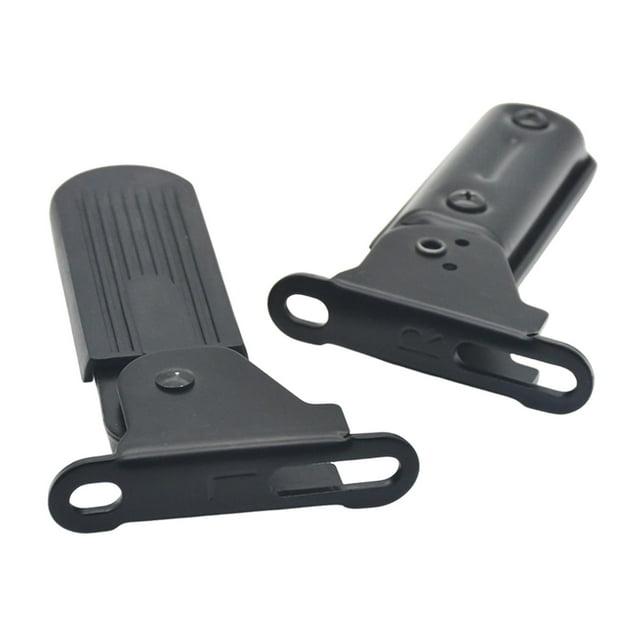 Reemplazo de pedales delanteros de bicicleta eléctrica plegable para soportes de pasajeros para ahorrar Agujeros espaciados 7 cm