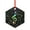 Hexagon, variant on KLL Music Notes Pattern Acrylic Christmas Ornaments,1 PCS Xmas Tree Decor with Ribbon 3" Christmas Décor Christmas Pendant for Hanging on Tree & Party Favors-Hexagon