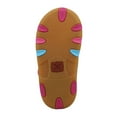 thumbnail image 6 of TWISTED X Infant's Driving Moc Bomber/White Multi/Pink Casual Shoes, Size: 9, Width: M, 6 of 6