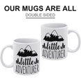 thumbnail image 3 of Little Adventurer 11 Ounces Double Side Printed Funny White Coffee Mug, 3 of 6