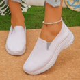 thumbnail image 5 of Breathable Mesh Solid Women's Casual Shoes Everyday Comfort Lightweight Appeal Summer Walking -On Flat Sandals, 5 of 8