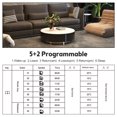 thumbnail image 4 of Riwcyla Smart Thermostat 5+2 Programmable 16A Electric Heating Thermostat DIY Install LCD Display Smart Temperature Controller Digital Thermostat for Office / Home, 4 of 6