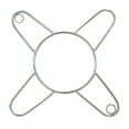 thumbnail image 5 of Sunnydaze Stainless Steel Half Moon Cooking Grate System for 15" Kamado Charcoal Grill, 5 of 10