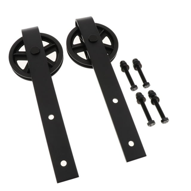 GROWTH TANK Sliding Barn Door Roller Hanging Track Pulley Replacement Hardware Accs G G
