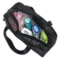 thumbnail image 3 of Bolso de aseo portátil Shower Caddy Moyad Mesh, negro, 3 of 7