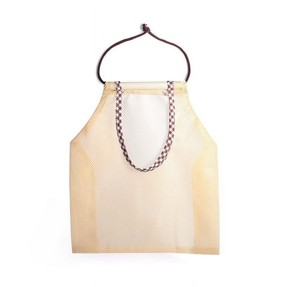 MERRYHAPY 3pcs Beige Hanging Mesh Produce Bags for Fruits and Vegetables Breathable Fresh-Keeping Storage