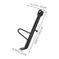 thumbnail image 2 of Phenofice Soporte Para Motocicleta Negro De Hierro Con Altura Ajustable Compatible Para Motos Y Scooters, 2 of 8