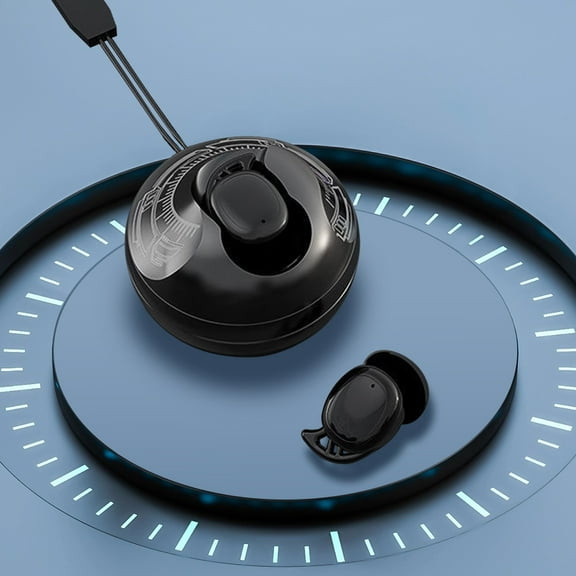 Earbuds Wireless, Hwkond New Bluetooth 5.4 Wireless Earphones For In Ear Call Noise Reduction Ultra Long Battery Life Heavy Bass Surround Sound Effect Mini Bluetooth Earphones, Black, Up to 60% Off