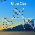 thumbnail image 3 of 3 Pack Camera Lens Protector for iPhone 12 Pro Max, 9H Hardness Tempered Glass, Ultra HD, Anti-Scratch, Case Friendly [Does not Affect Night Shots], 3 of 7