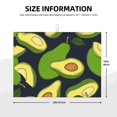 thumbnail image 2 of Fotbe Fresh Avocado Alfombrilla de Secado para Cocina con Estampado, 18x24 Pulgadas, 2 of 7