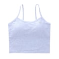 thumbnail image 7 of XEGLSBU 2 Pack Girls Training Bras Soft Longline Seamless Camisole Tank for Tweens to Teenager Undergarments Size10-14 Years, 7 of 7