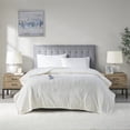 thumbnail image 2 of Serta 84" Polyester Tri-rib Fleece Fabric Heated Electric Blanket in Ivory, 2 of 8