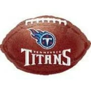 18" TENNESSEE TITANS BROWN Football Balloon Party Supplies Decorations Foil Mylar Balloon