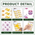 thumbnail image 3 of 10 Sheets Sea Animals PVC Rub on Transfer Stickers Waterproof Cup Wrap Transfer Decals Mixed Shapes 240x110mm, 3 of 9
