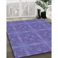 thumbnail image 3 of Ahgly Company Machine Washable Indoor Rectangle Transitional Purple Area Rugs, 7' x 10', 3 of 7