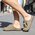 thumbnail image 7 of BERANMEY Cork Mules for Women Boho Slip-On Womens Mules with Memory Foam Comfort & Non-Slip Cork Sole Casual Indoor Outdoor Clogs for Women & Men, 7 of 7