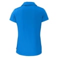 thumbnail image 3 of Women's Cutter & Buck  Blue Detroit Lions Throwback Daybreak Eco Recycled V-Neck Polo, 3 of 3
