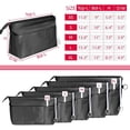 thumbnail image 6 of Purse Organizer Insert with Zipped Top for Tote Bag, Handbag Shaper with 13 Pockets, 6 of 6