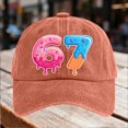 thumbnail image 2 of 67 Hat Six Seven for Men Women，Funny Baseball Caps 6 7 White Elephant Gifts for Coworkers Friends, 2 of 3