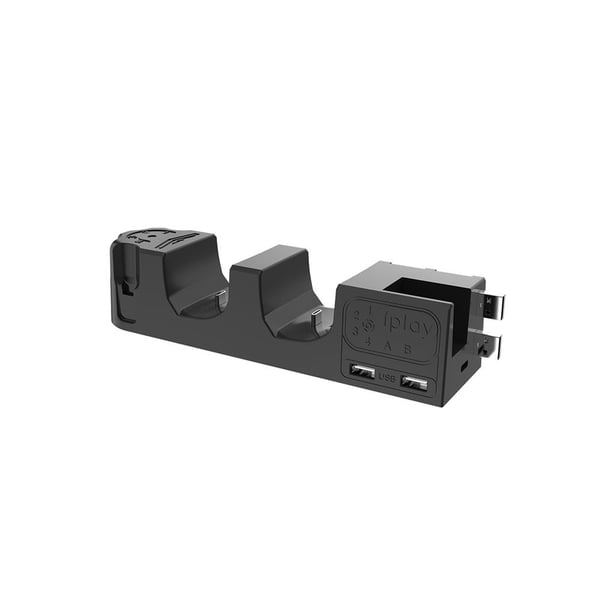 Dual Para Pro Slots Y Cuatro Para Joycon Game Handle Charger Game Controller Game Handle Charging Dock Game Handle Base De Carga Para Joycon Bands Storage Rack sonducket EL010728-00