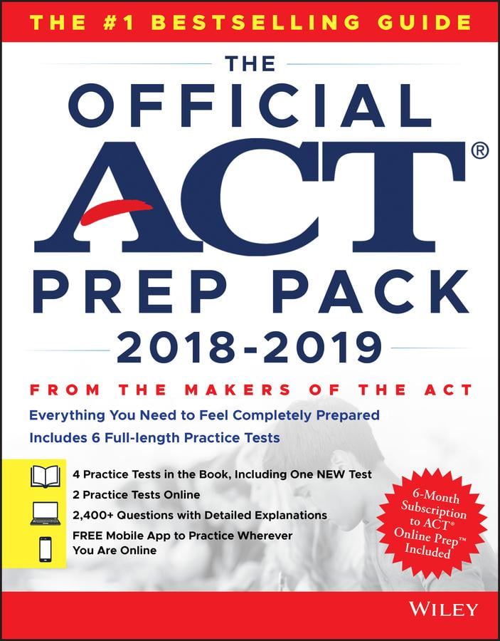 The Official ACT Prep Pack with 6 Full Practice Tests (4 in Official