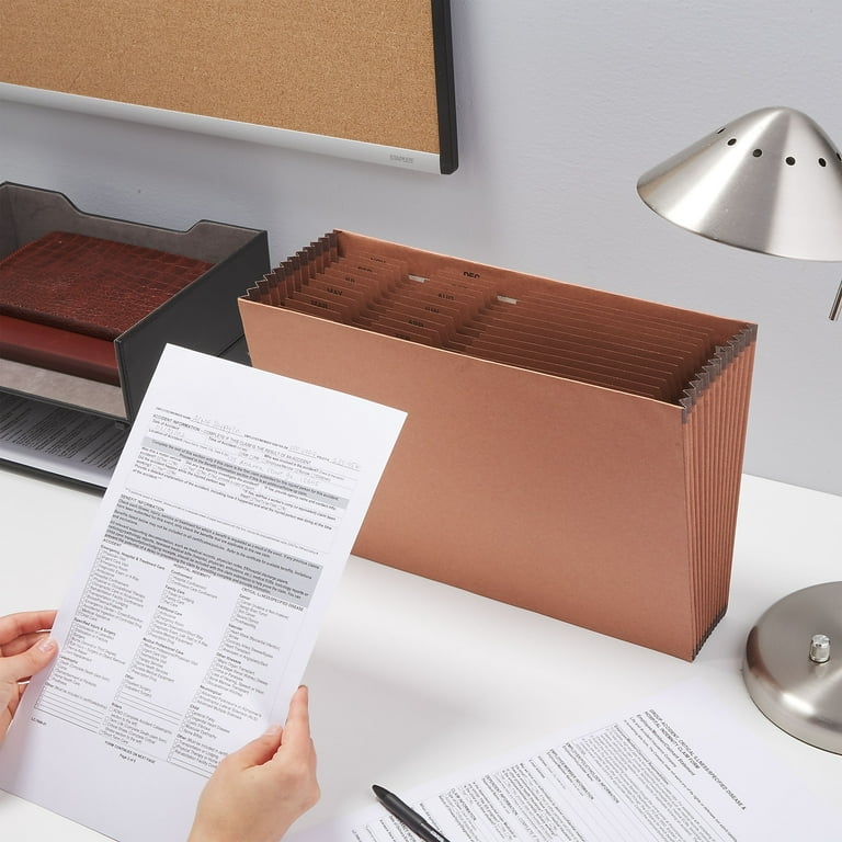 HITOUCH BUSINESS SERVICES Legal Size Expandable Folder, Heavy Duty